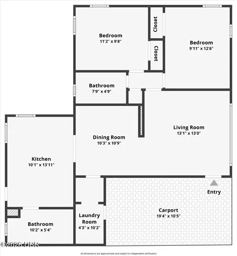 Floorplan - 15 Alamanda Dr, Ormond Beach, FL 32176 photo 1 of 2