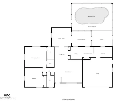 Floorplan - 768 Knollview Blvd, Ormond Beach, FL 32174 photo 1 of 2