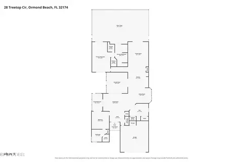 Floorplan - 28 Treetop Cir, Ormond Beach, FL 32174 photo 1 of 1