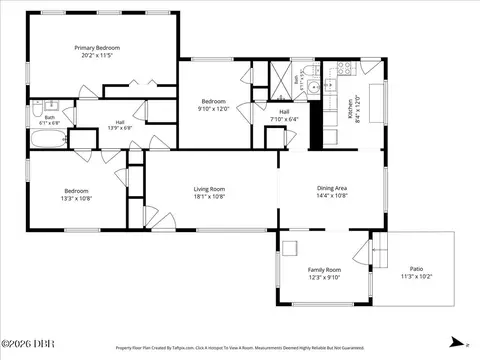 Floorplan - 404 Pine Rd, Ormond Beach, FL 32176 photo 1 of 1