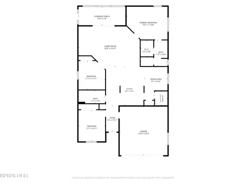 Floorplan - 129 Grey Dapple Way, Ormond Beach, FL 32174 photo 1 of 1