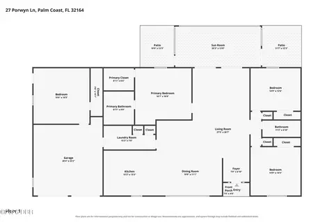 Floorplan - 1102 12th St, Edgewater, FL 32132 photo 1 of 1