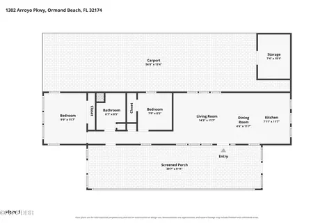 1302 Arroyo Pkwy, Ormond Beach, FL 32174 photo 2