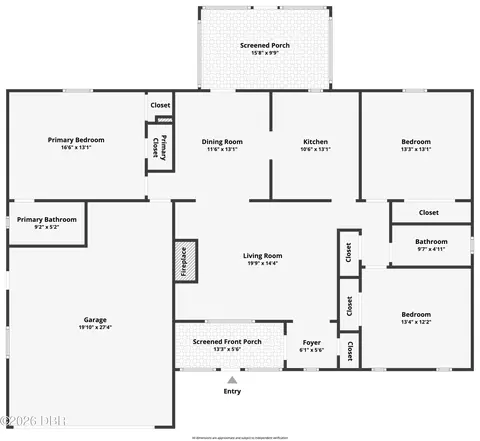 Floorplan - 6 Parkside Way, Ormond Beach, FL 32174 photo 2 of 2