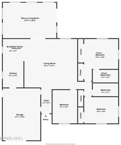 Floorplan - 1316 Golf Ave, Ormond Beach, FL 32174 photo 1 of 1