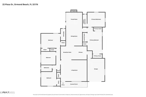 Floorplan - 22 Plaza Dr, Ormond Beach, FL 32176 photo 2 of 2