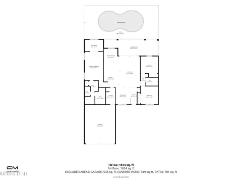 Floorplan - 128 Briargate Look, Ormond Beach, FL 32174 photo 2 of 2