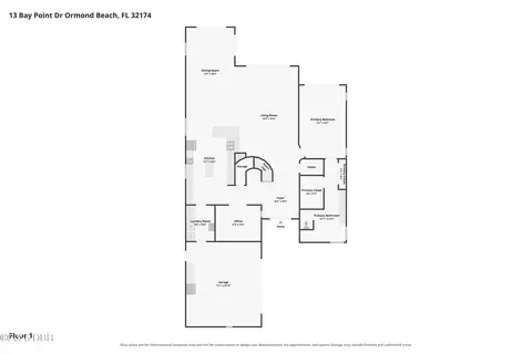 Floorplan - 779 Timothy St, Ormond Beach, FL 32174 photo 2 of 2