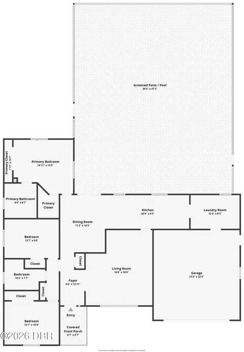 Floorplan - 4 Smugglers Cv, Ormond Beach, FL 32176 photo 1 of 1