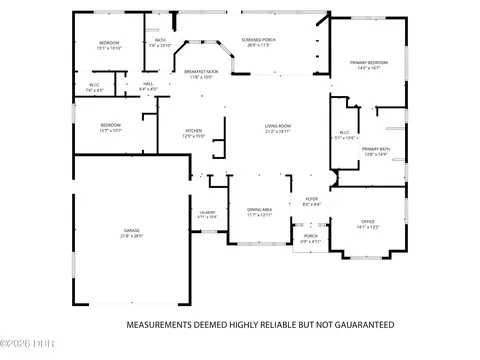 Floorplan - 108 Grey Dapple Way, Ormond Beach, FL 32174 photo 1 of 1