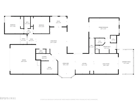 Floorplan - 34 Treetop Cir, Ormond Beach, FL 32174 photo 1 of 1