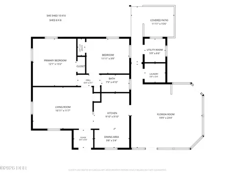 Floorplan - 300 Alice St, Edgewater, FL 32132 photo 1 of 1