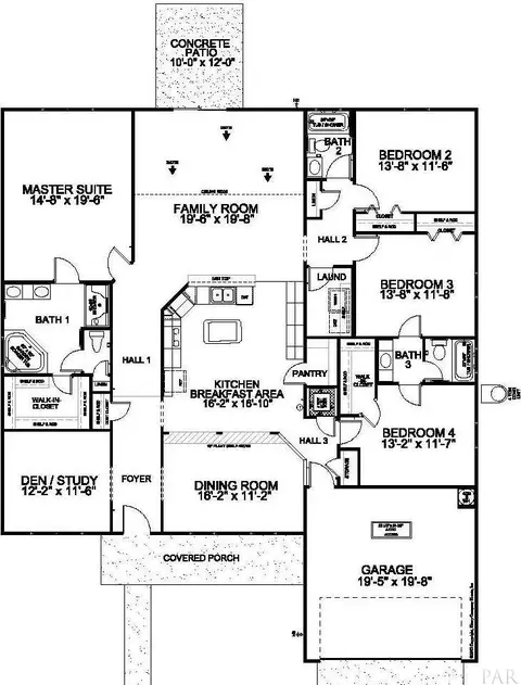 3876 Flour Mill Cir, Pace, FL 32571 photo 2