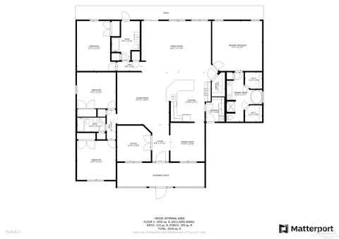 Floorplan - 2674 Grandaddy Ln, Jay, FL 32565 photo 2 of 2