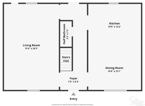 Floorplan - 3883 Adams Rd, Pace, FL 32571 photo 1 of 3