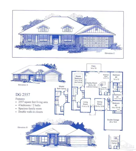 Floorplan - 6482 Benelli Dr, Milton, FL 32570 photo 1 of 1
