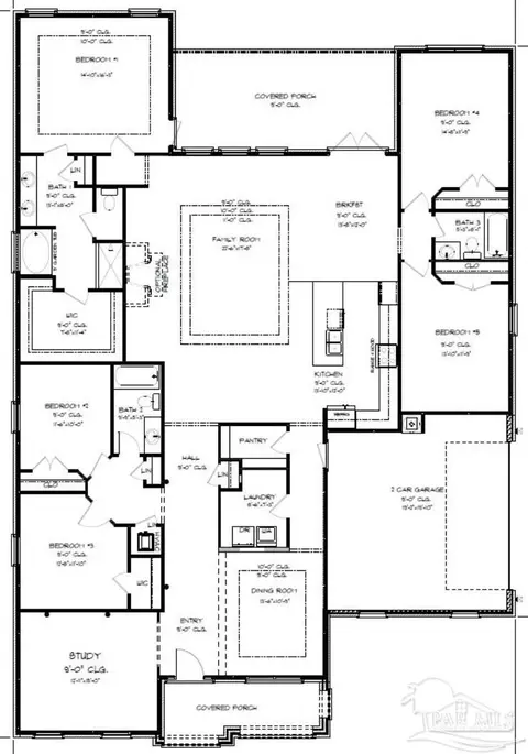 Floorplan - 4016 Amble Way, Pace, FL 32571 photo 1 of 1