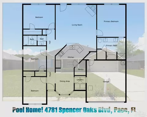 4781 Spencer Oaks Blvd, Pace, FL 32571 photo 2