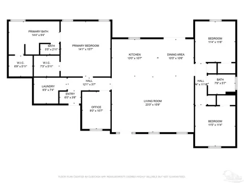 Floorplan - 2489 Dunsford Rd, Jay, FL 32565 photo 1 of 1