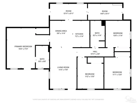 Floorplan - 4654 W Spencer Field Rd, Pace, FL 32571 photo 1 of 1