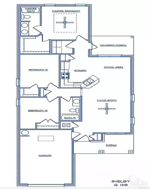 Floorplan - 5793 Corkscrew Ct, Pace, FL 32571 photo 1 of 1