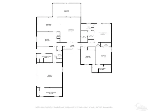 Floorplan - 5704 Nicklaus Ln, Milton, FL 32570 photo 1 of 1