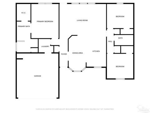 Floorplan - 3542 Conley Dr, Cantonment, FL 32533 photo 1 of 1