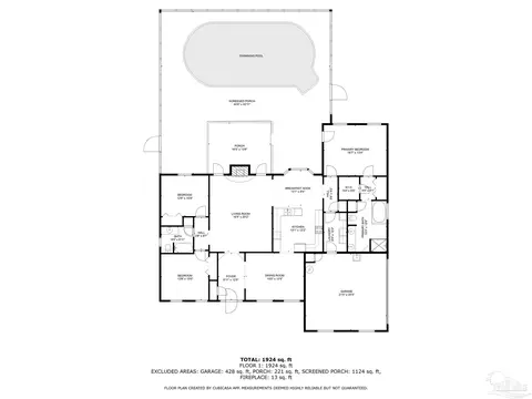 Floorplan - 3353 Copperhead Cir, Pace, FL 32571 photo 1 of 1