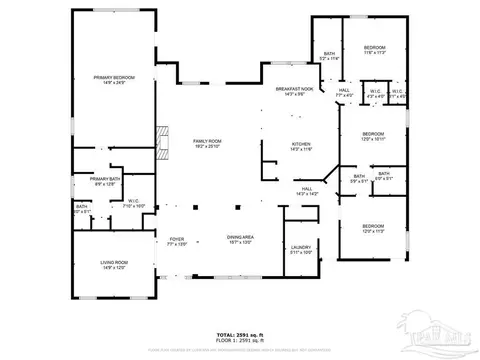 Floorplan - 4141 Dundee Crossing Dr, Pace, FL 32571 photo 1 of 1
