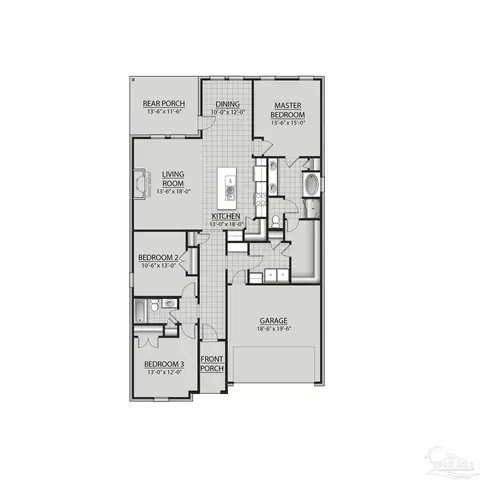 Floorplan - 5337 Adeline Cir 13-d #13-D ( ), Pace, FL 32571 photo 1 of 1