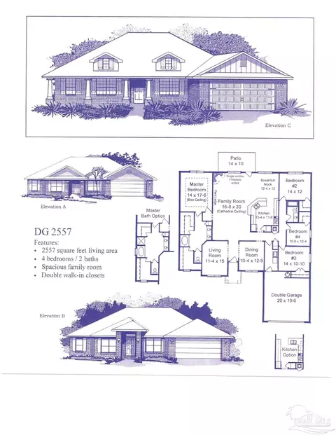 Floorplan - 6220 Pineapple Dr, Milton, FL 32570 photo 1 of 1