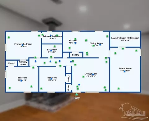 Floorplan - 4549 Brian St, Pace, FL 32571 photo 1 of 1