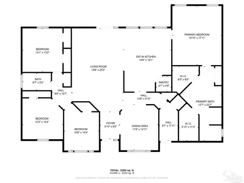 Floorplan - 5432 Turbine Way, Pace, FL 32571 photo 1 of 1