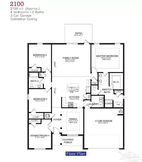 6184 Pineapple Dr, Milton, FL 32570 photo 2