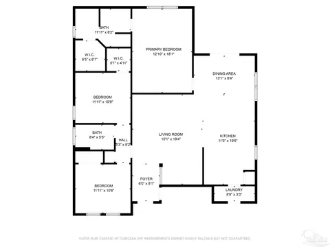 Floorplan - 3944 Omega St, Pace, FL 32571 photo 1 of 1