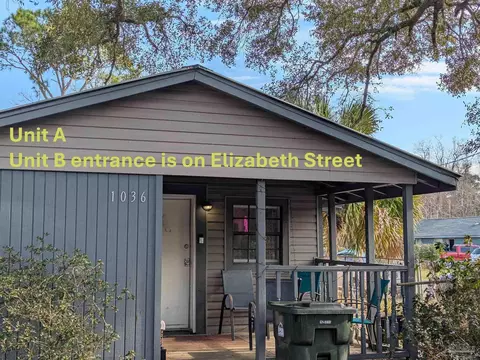 1036 Hawthorn Dr #A/B AND 606 ELIZABETH STREET, Pensacola, FL 32507