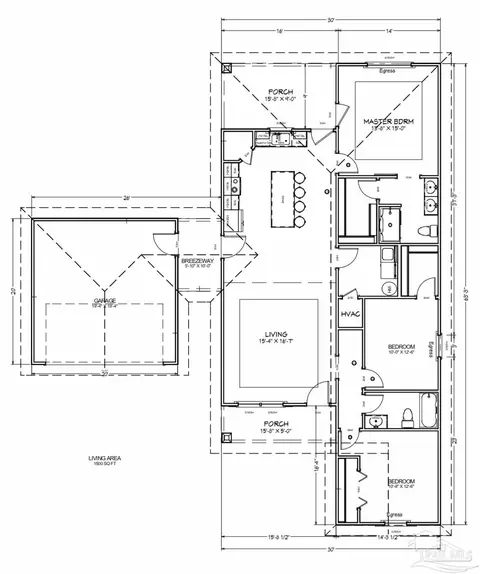 Floorplan - 7151 Heath Rd, Milton, FL 32570 photo 1 of 1