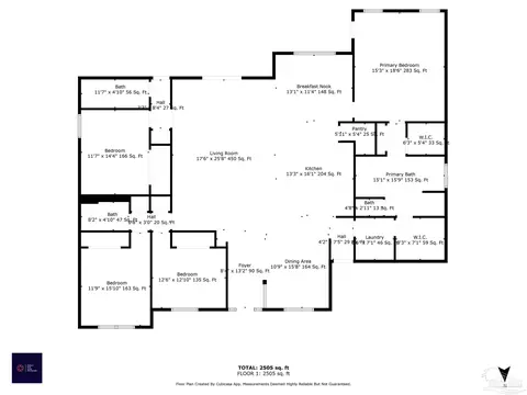 Floorplan - 6506 Cedar Key Dr, Milton, FL 32570 photo 1 of 1