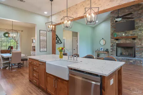 Kitchen - 7568 Spears Crossing Ln, Pace, FL 32571 photo 4 of 12