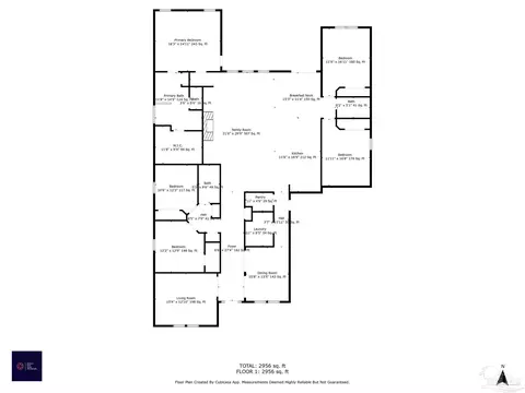 Floorplan - 3944 Amble Way, Pace, FL 32571 photo 1 of 1