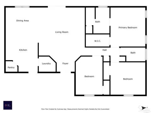 Floorplan - 4726 Whitewater Ln, Crestview, FL 32539 photo 1 of 1