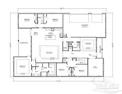 Floorplan - 7479 Buffalo Ridge Rd, Pace, FL 32571 photo 1 of 1