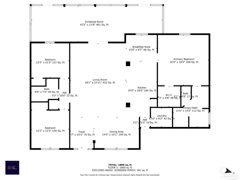 Floorplan - 5760 Heatherton Rd, Milton, FL 32570 photo 1 of 1