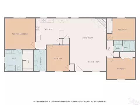 Floorplan - 4684 Evelyn St, Pace, FL 32571 photo 1 of 1