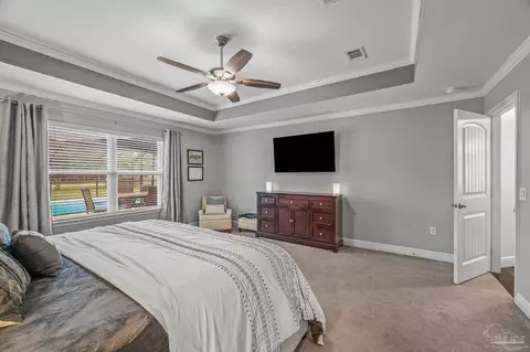 Bedroom - 3712 Pace Mill Way, Pace, FL 32571 photo 7 of 8