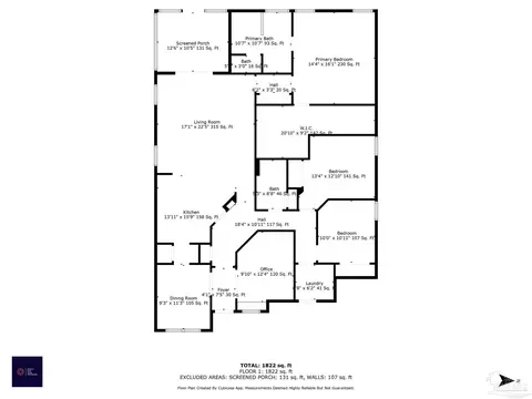 Floorplan - 5867 Dunridge Dr, Pace, FL 32571 photo 1 of 1