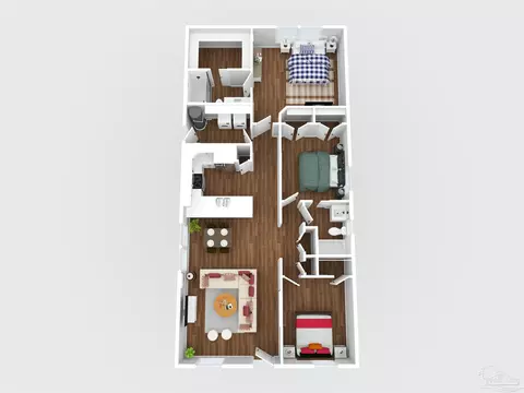 Floorplan - 3286 Damon Dr, Milton, FL 32583 photo 1 of 1