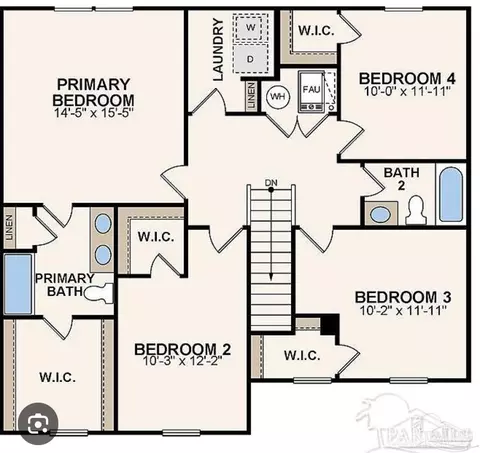 Floorplan - 2143 Pineview Church Rd, Jay, FL 32565 photo 2 of 2