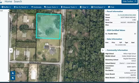 Garcon Point Rd, Bagdad, FL 32583 photo 33
