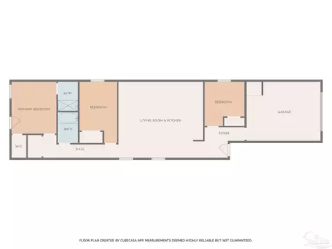 Floorplan - 3209 Damon Dr, Milton, FL 32583 photo 1 of 1